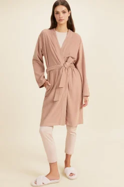 Seed Heritage Sleepwear-Cotton Terry Robe