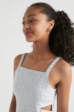 Teen Girl Seed Heritage Dresses-Cut-Out Dress
