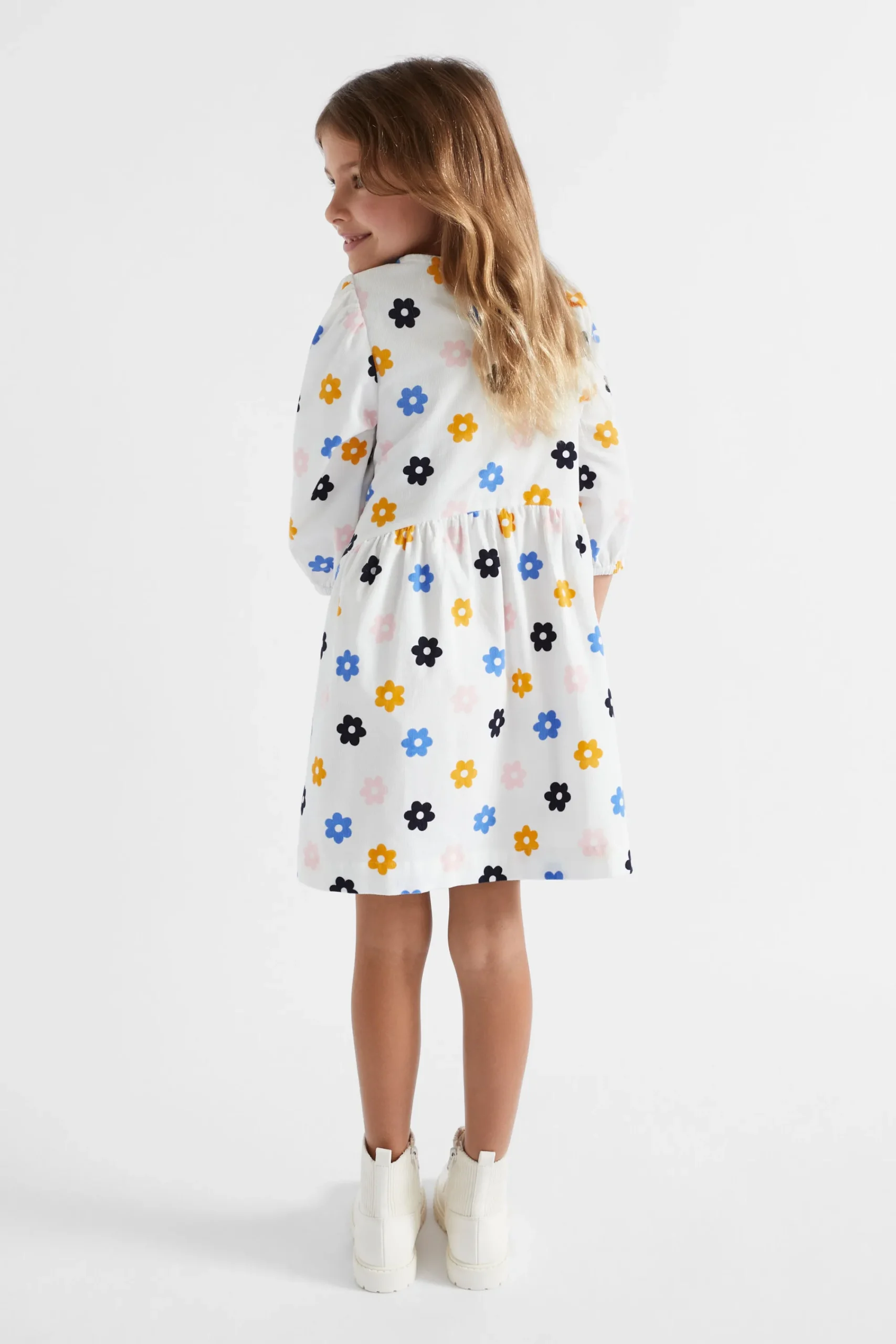 Girl Seed Heritage Dresses-Daisy Cord Dress