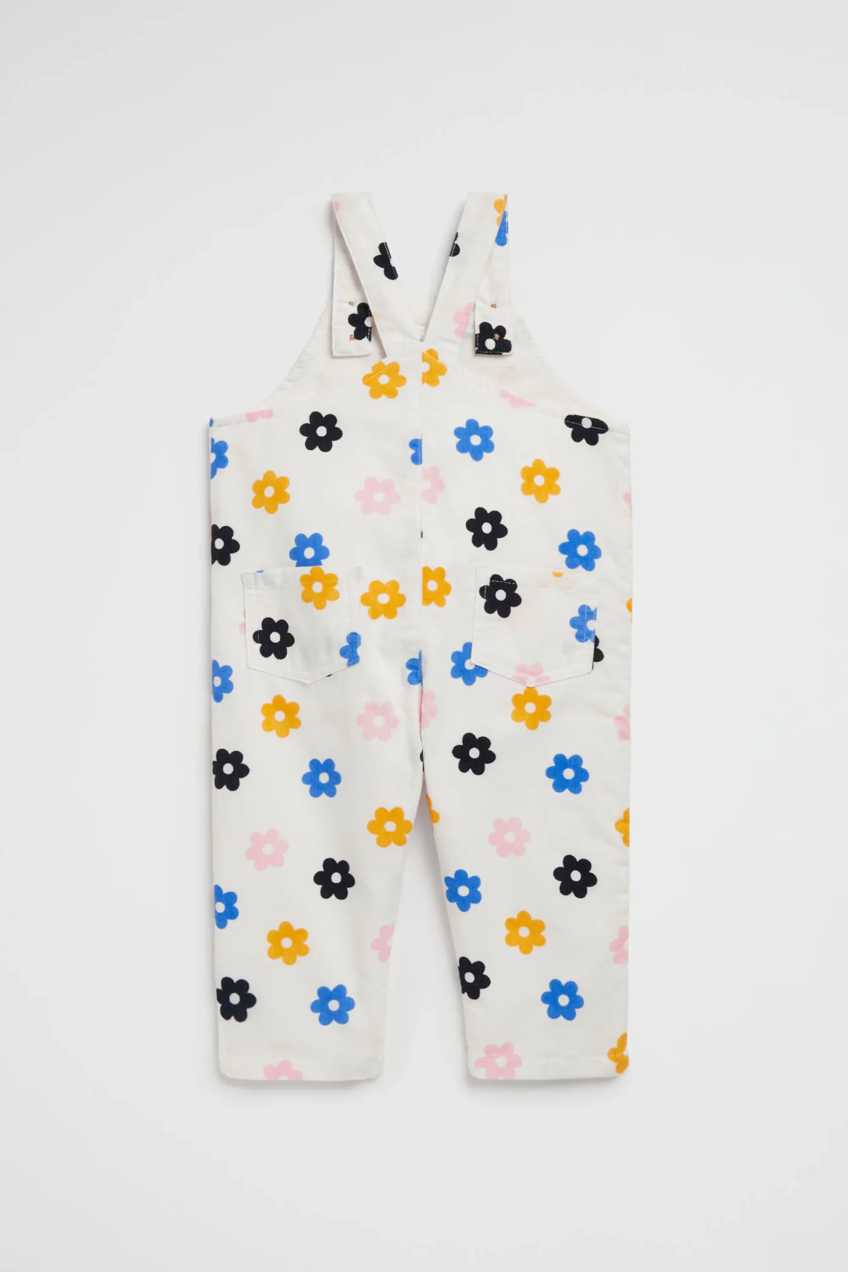 Baby Girl Seed Heritage Playsuits & Overalls-Daisy Cord Overall