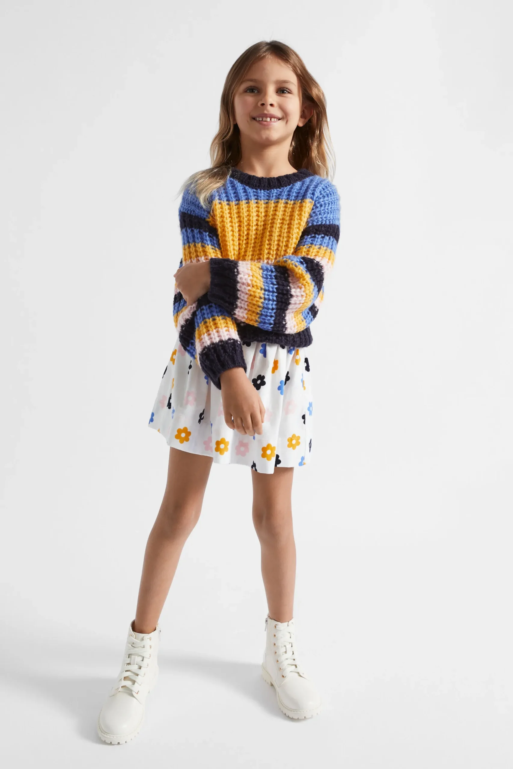 Girl Seed Heritage Skirts-Daisy Cord Skirt
