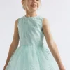 Girl Seed Heritage Dresses-Daisy Embroidered Dress