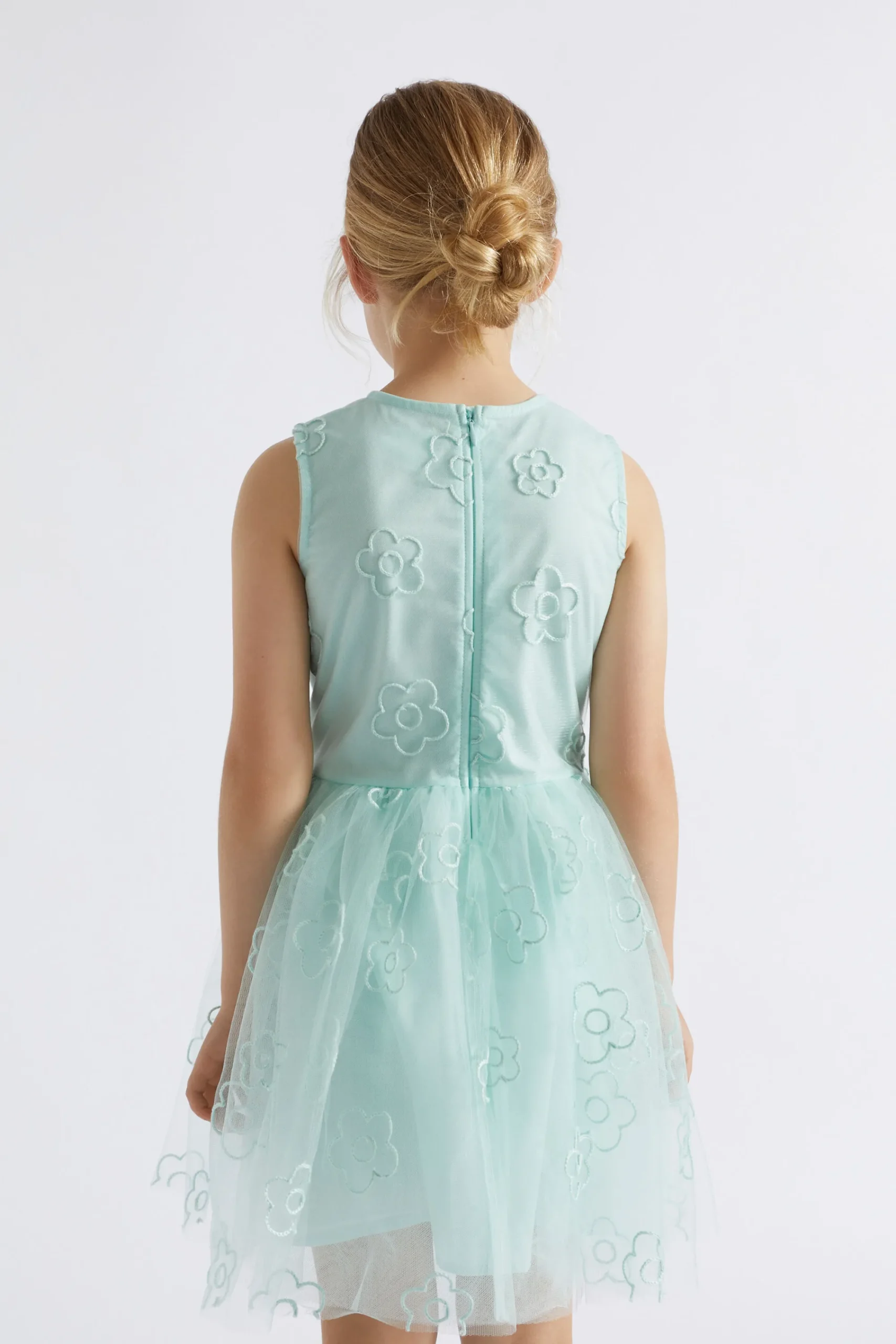 Girl Seed Heritage Dresses-Daisy Embroidered Dress