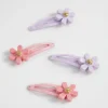 Girl Seed Heritage Hair Accessories-Daisy Glitter Snap Pack