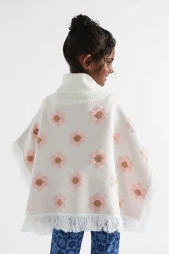 Girl Seed Heritage Ponchos & Capes-Daisy Poncho