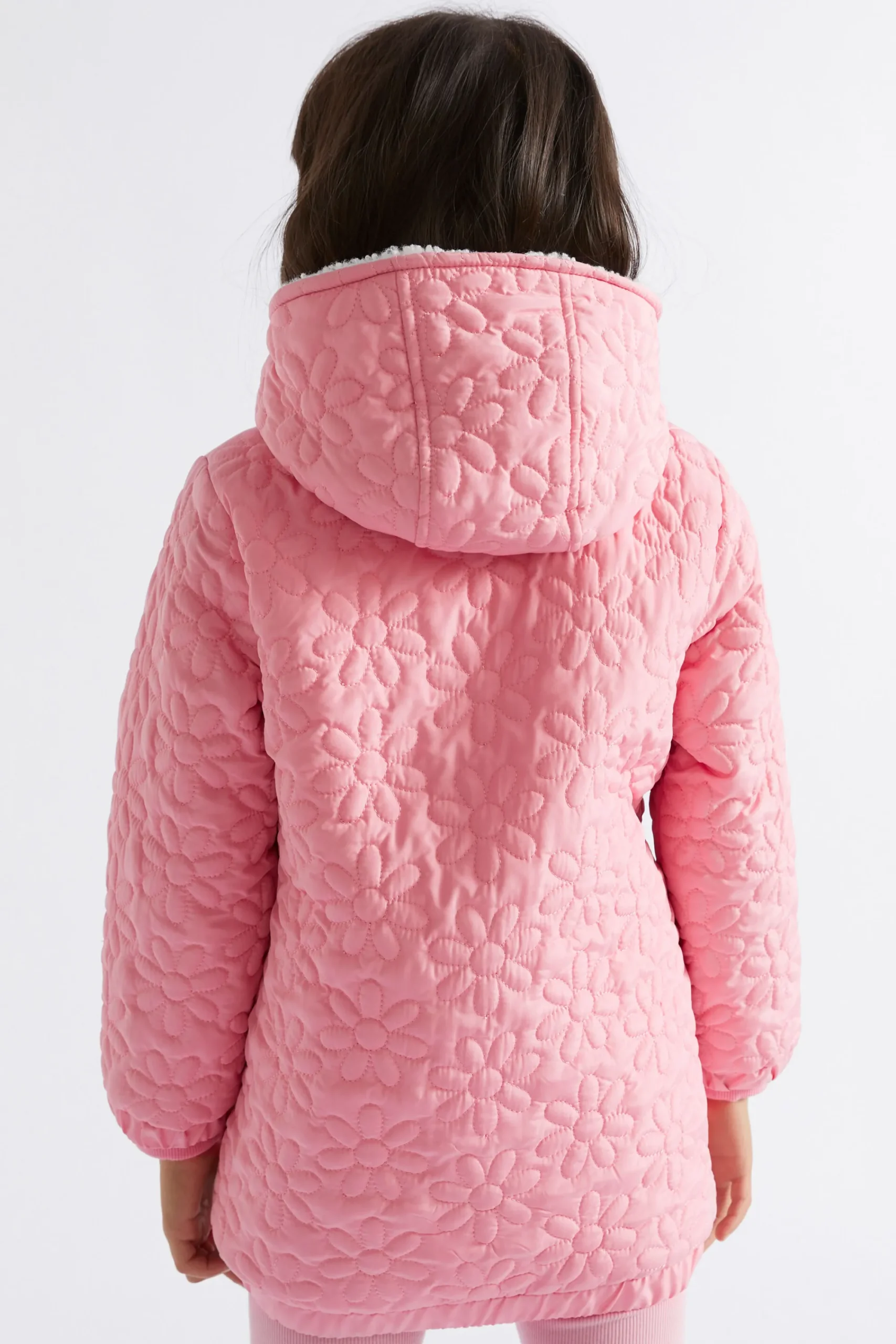 Girl Seed Heritage Jackets & Vests-Daisy Quilted Anorak