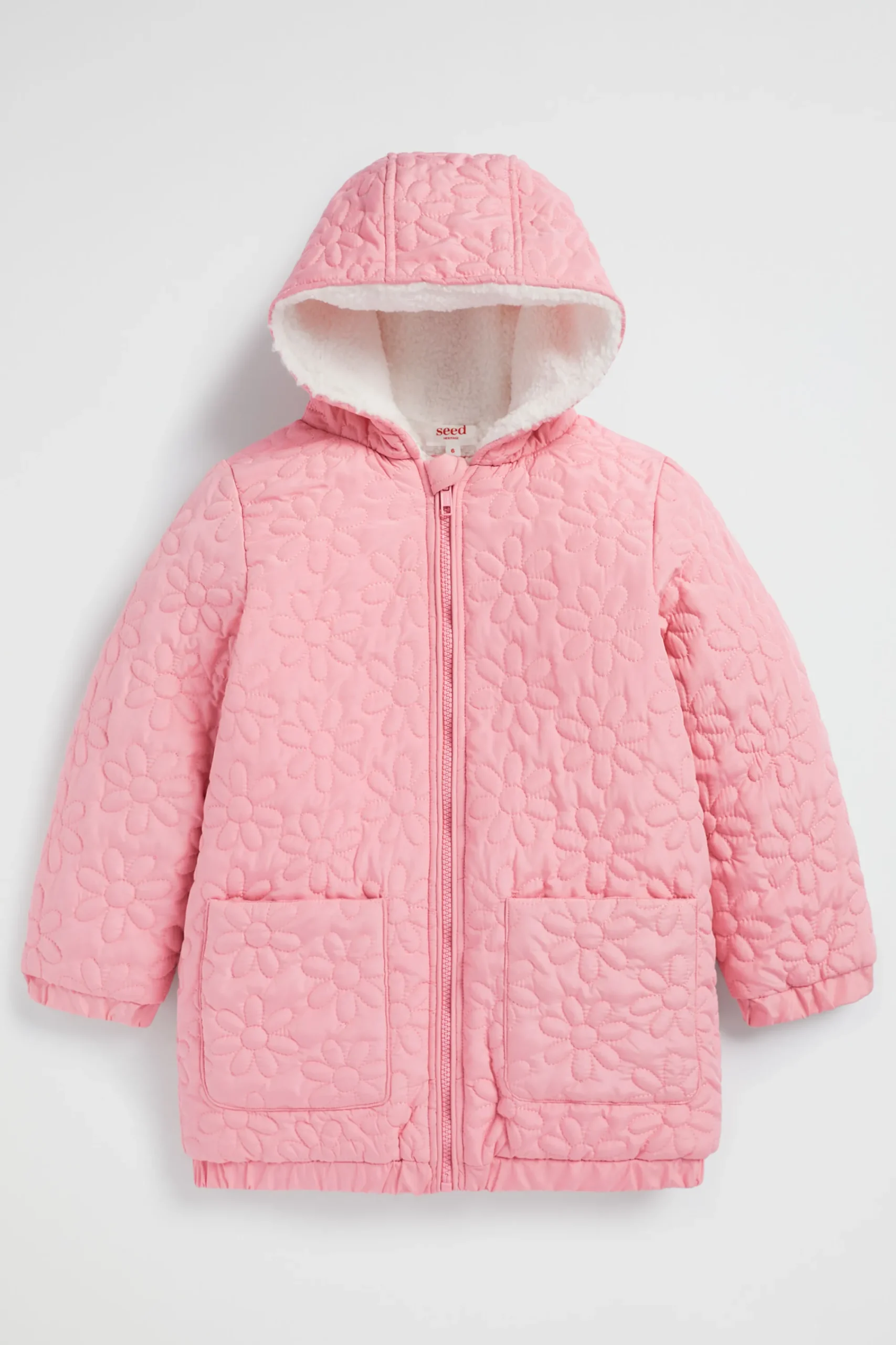 Girl Seed Heritage Jackets & Vests-Daisy Quilted Anorak