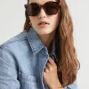 Woman Seed Heritage Sunglasses & Glasses-Danielle D Frame Sunglasses