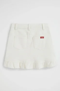 Girl Seed Heritage Skirts-Denim Frill Skirt