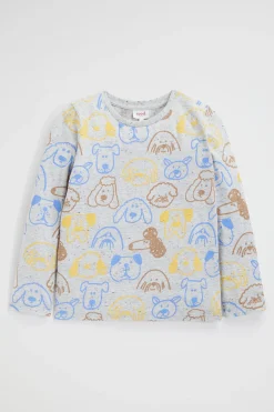 Boy Seed Heritage T-Shirts & Tops-Dog Faces Tee