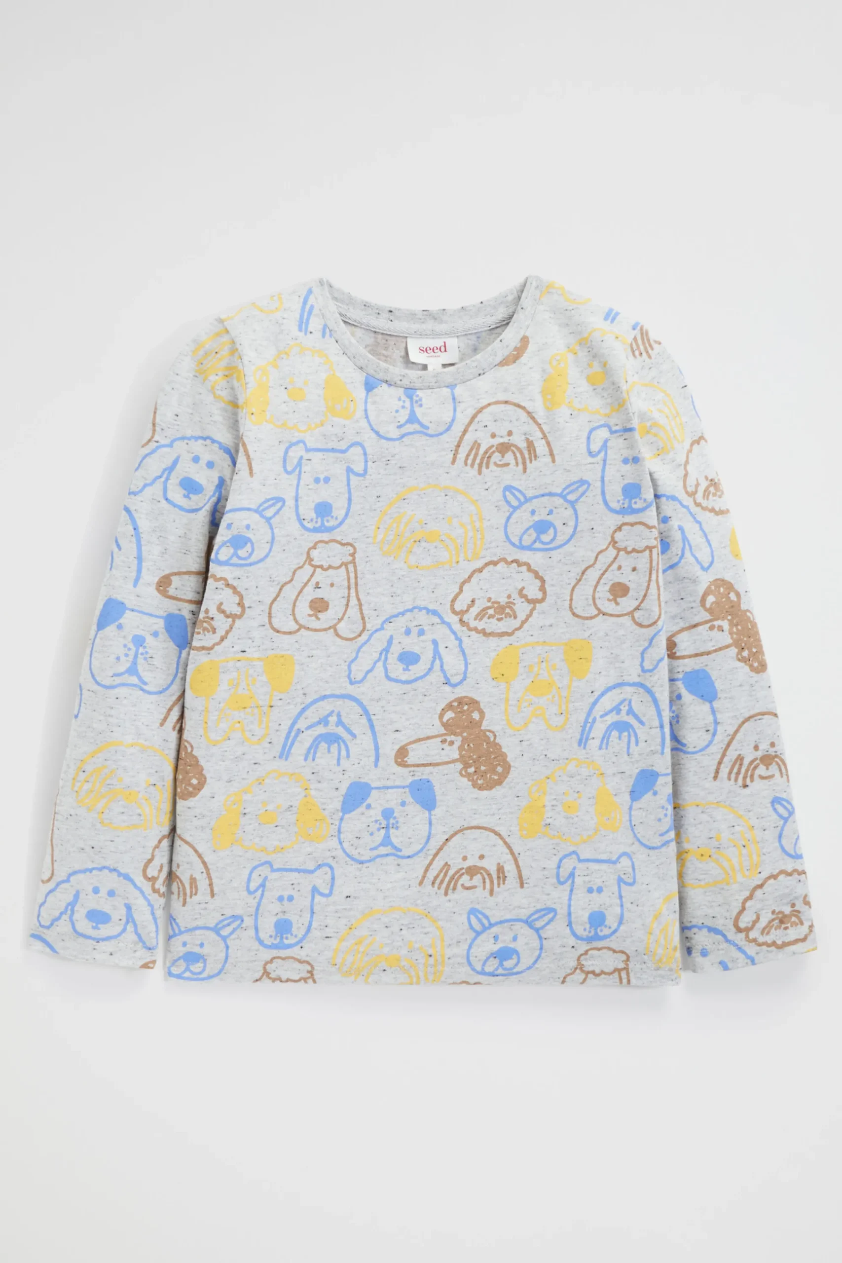 Boy Seed Heritage T-Shirts & Tops-Dog Faces Tee
