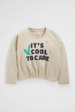 Girl Seed Heritage T-Shirts & Tops-Elasticated Sweat