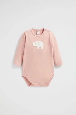 Newborn Seed Heritage Bodysuits & Onesies-Elephant Bodysuit