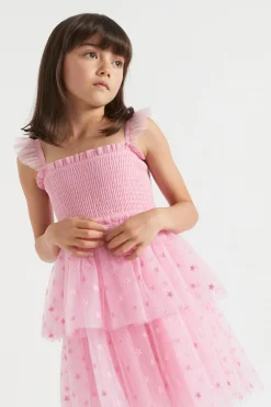 Girl Seed Heritage Dresses-Embroidered Dress