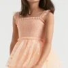Girl Seed Heritage Dresses-Embroidered Dress