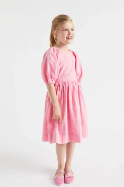 Girl Seed Heritage Dresses-Embroidered Dress