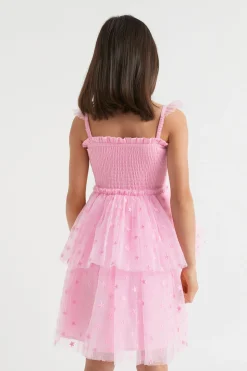 Girl Seed Heritage Dresses-Embroidered Dress