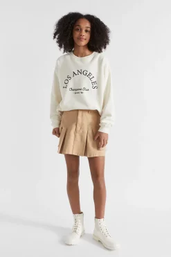 Teen Girl Seed Heritage Knitwear & Sweaters-Embroidered Sweat