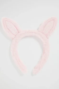 Girl Seed Heritage Hair Accessories-Faux Fur Bunny Headband