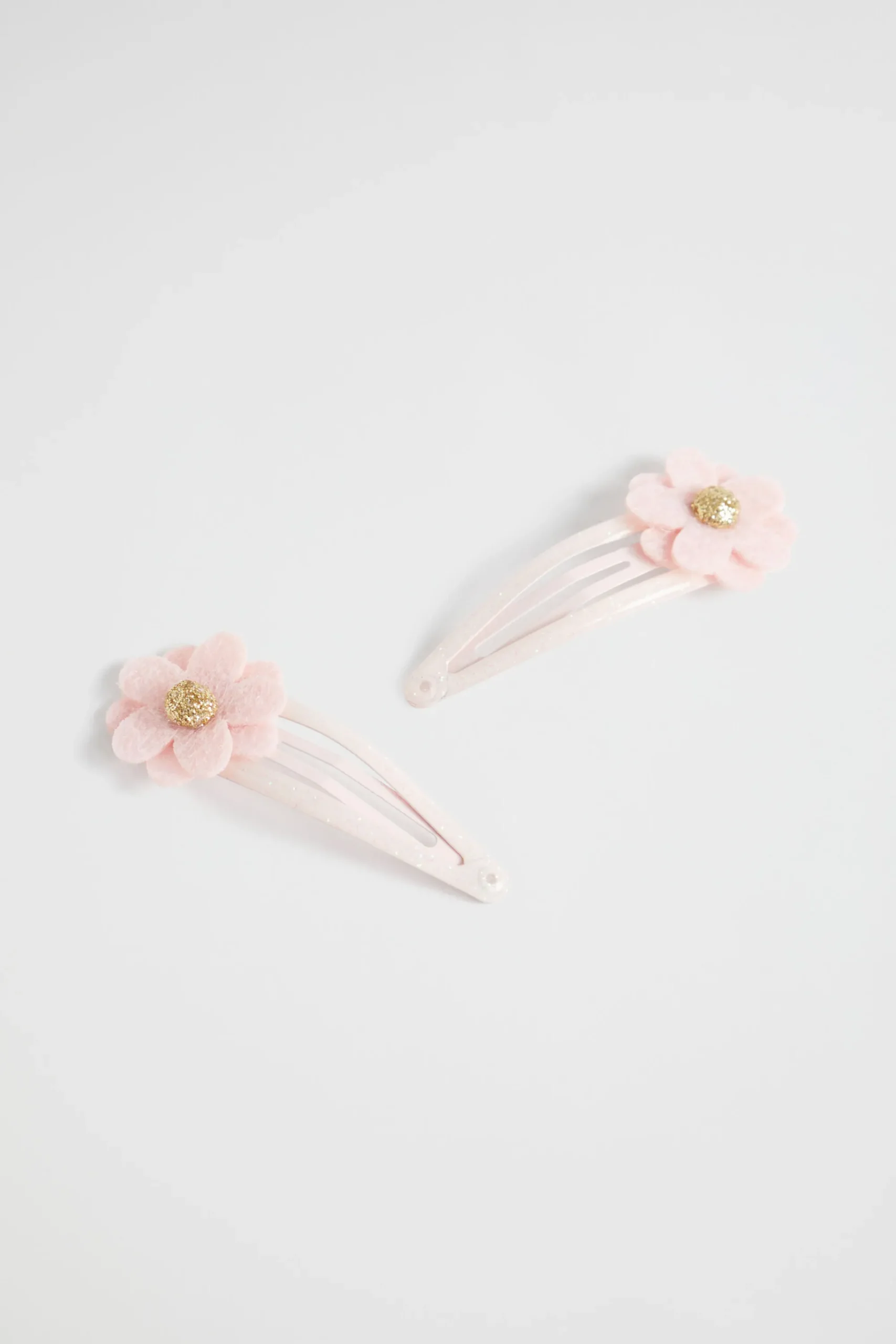 Girl Seed Heritage Hair Accessories-Felt Daisy Snaps
