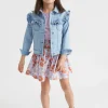 Girl Seed Heritage Skirts-Floral Skirt