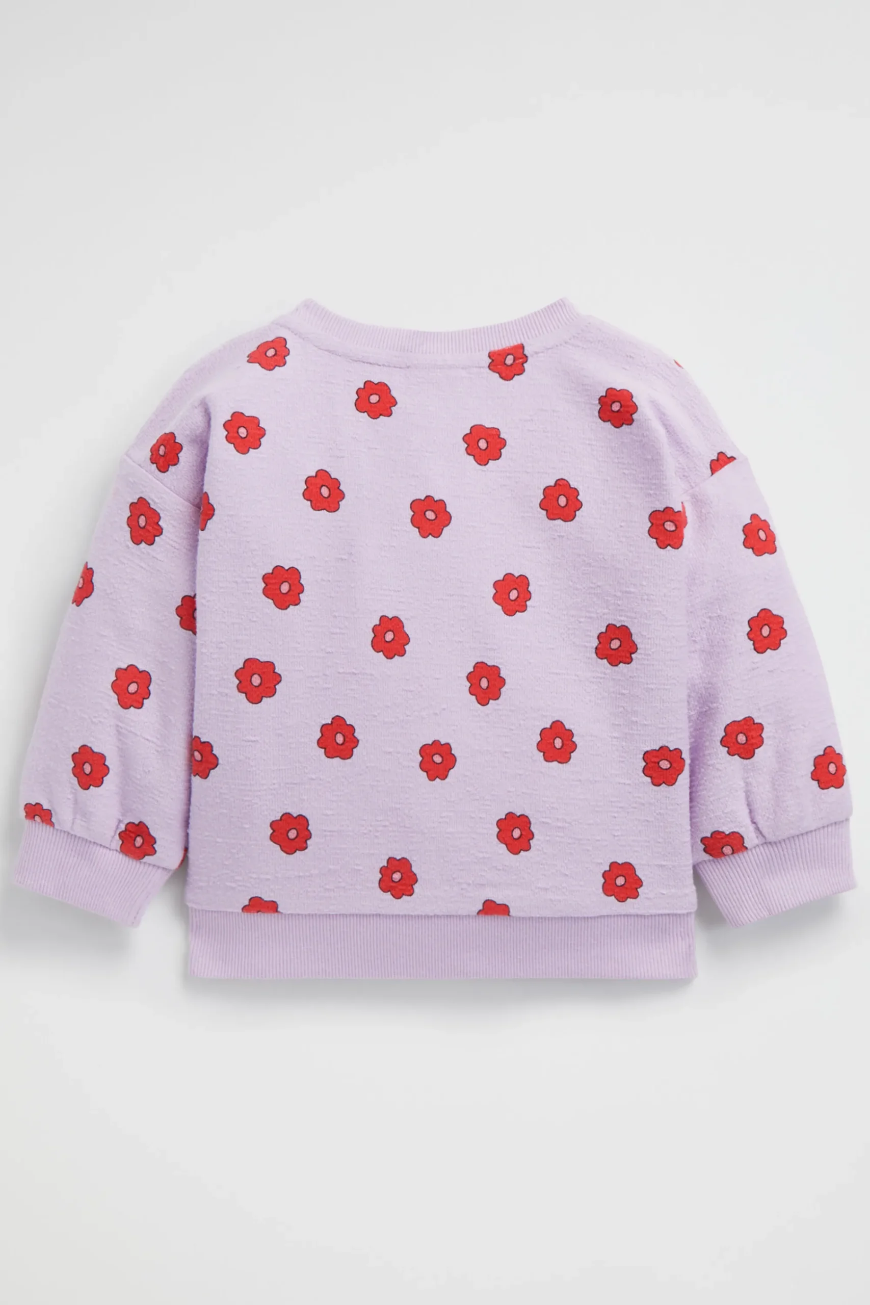 Baby Girl Seed Heritage Knitwear & Sweaters-Floral Yardage Sweat