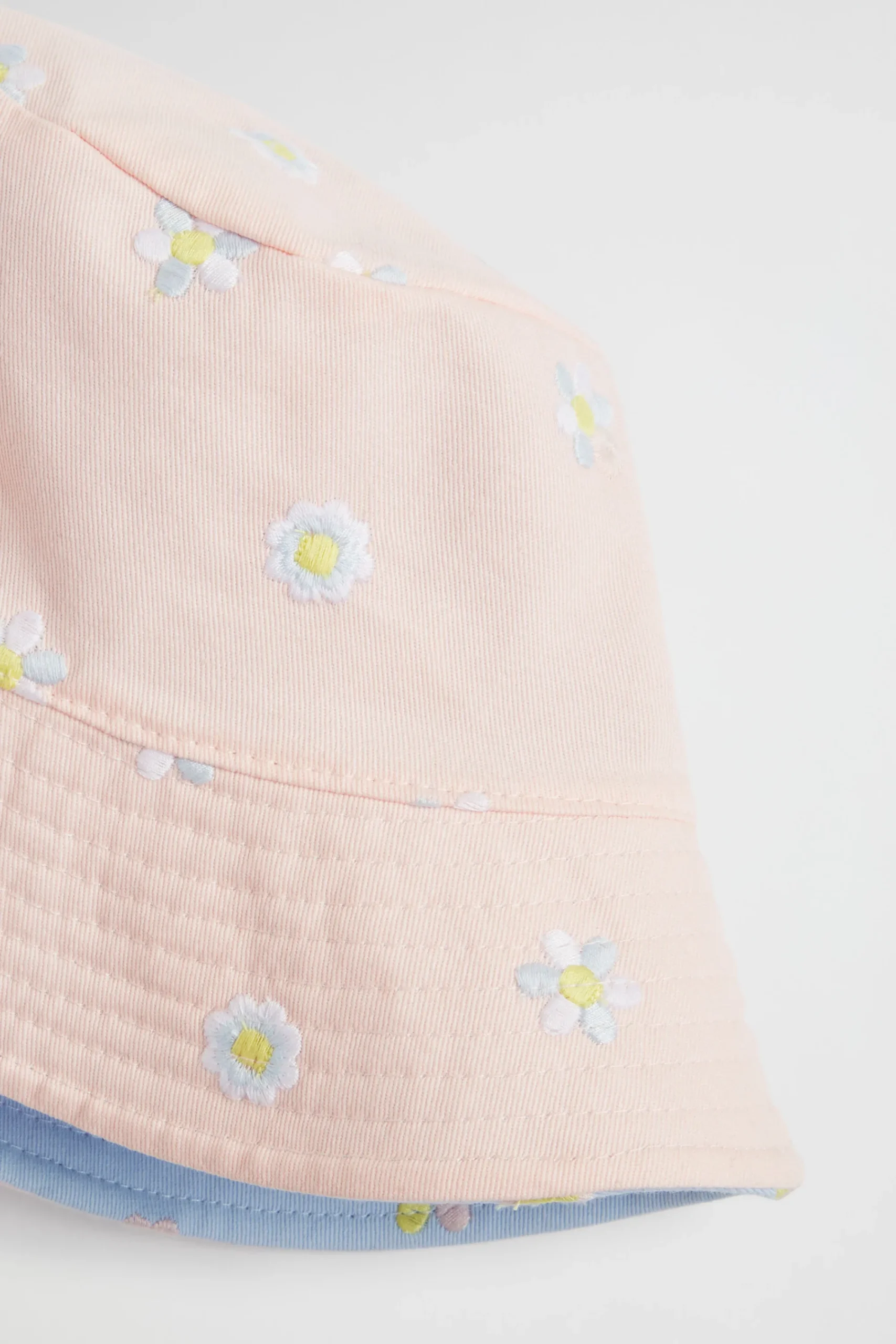 Girl Seed Heritage Hats & Beanies & Caps-Flower Embroidered Bucket Hat