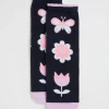 Girl Seed Heritage Socks-Flower Sock