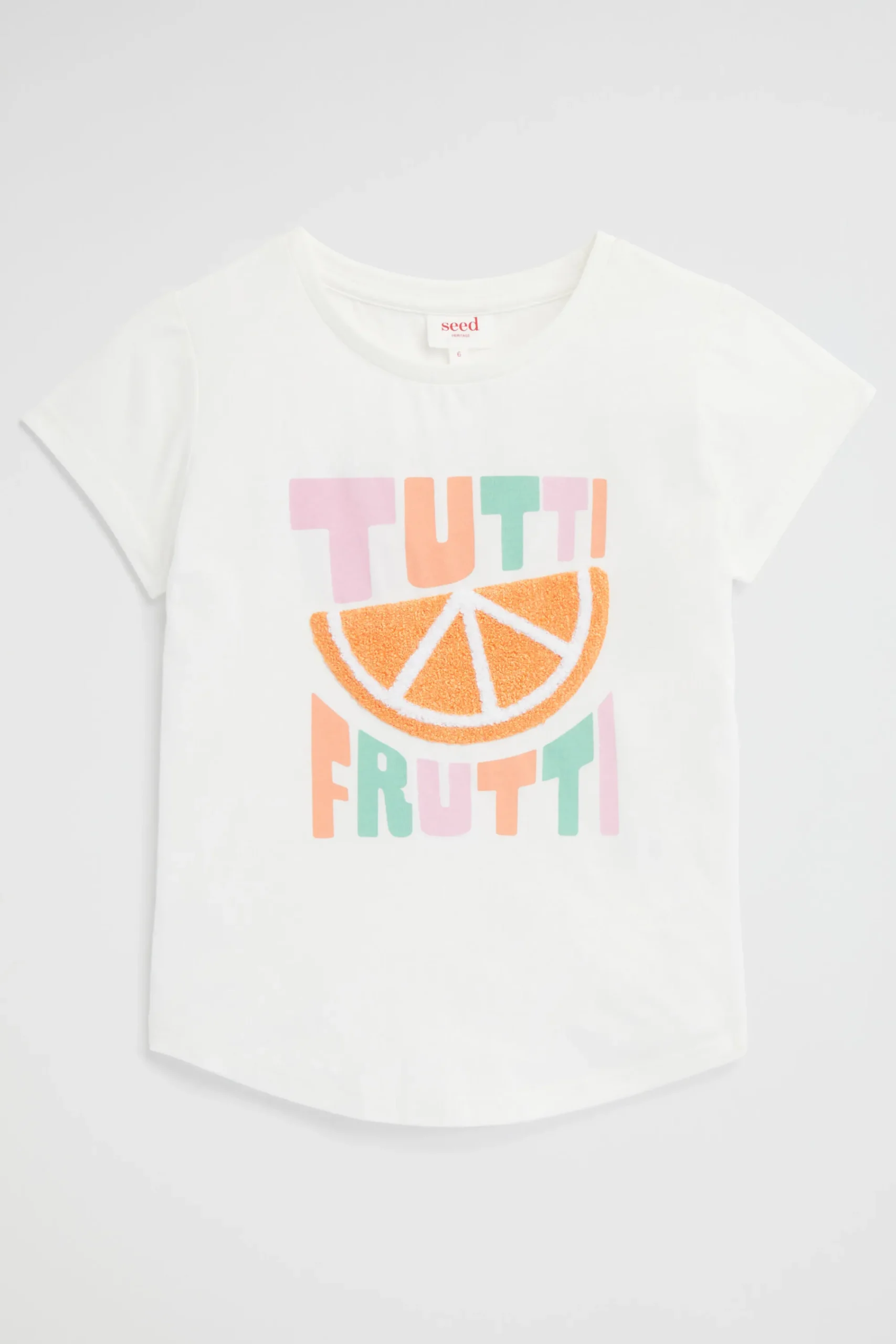 Girl Seed Heritage T-Shirts & Tops-Frutti Motif Tee