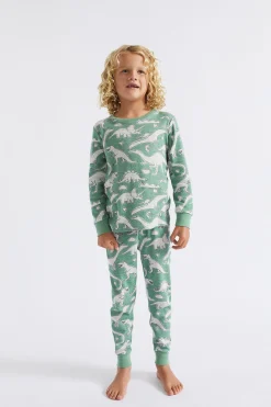 Boy Seed Heritage Pyjamas & Sleepwear-Geo Dino Pyjama