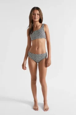 Teen Girl Seed Heritage Swimwear-Geo Floral Bikini