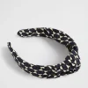 Woman Seed Heritage Hair Accessories-Geo Knot Headband