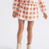 Girl Seed Heritage Skirts-Gingham Skirt