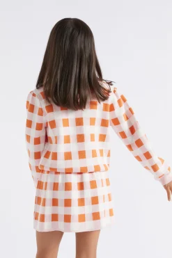 Girl Seed Heritage Skirts-Gingham Skirt