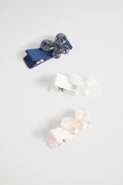 Girl Seed Heritage Hair Accessories-Glitter Butterfly Duck Clip Pack