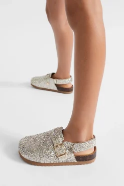 Girl Seed Heritage Sandals & Slides-Glitter Clog