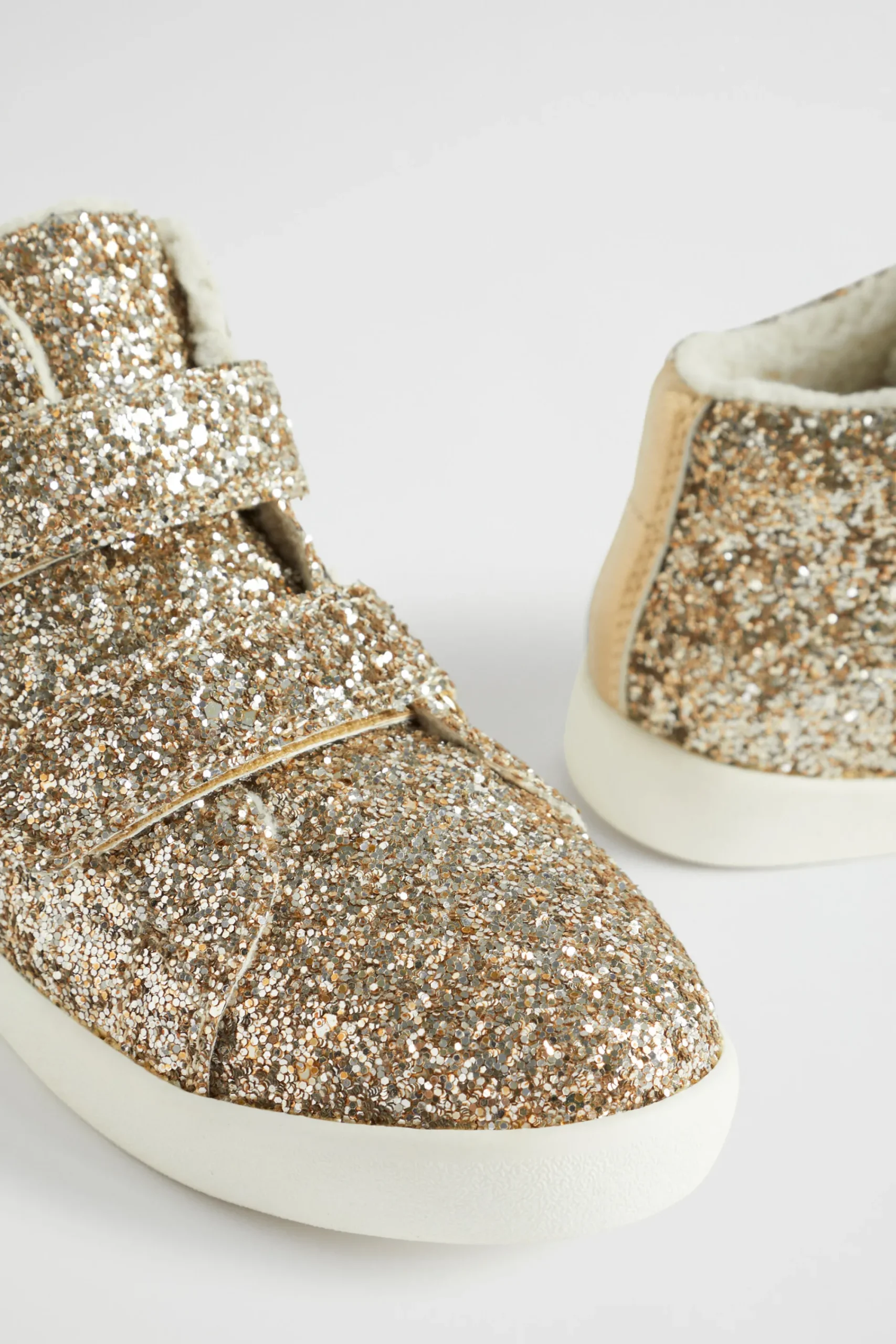 Girl Seed Heritage Sneakers & Trainers-Glitter Tab High Top
