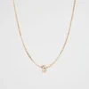 Woman Seed Heritage Jewellery-Gol Initial Necklace