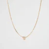 Woman Seed Heritage Jewellery-Gld Initial Necklace