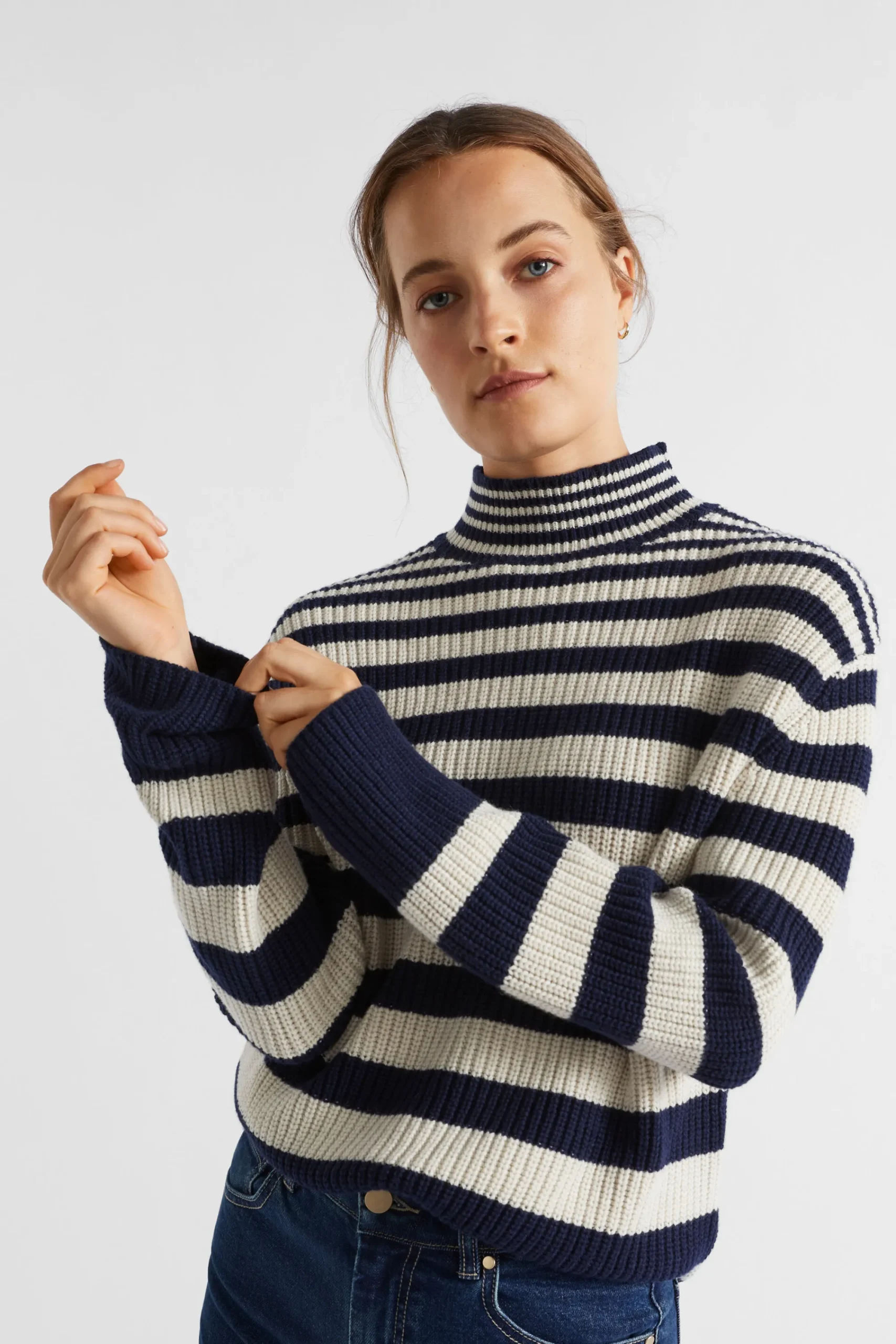 Woman Seed Heritage Knitwear & Sweaters-Gradient Stripe Knit