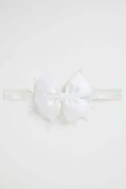 Girl Seed Heritage Hair Accessories-Grosgrain Bow Headband
