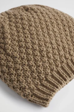 Woman Seed Heritage Hats & Gloves-Hand Knit Beanie