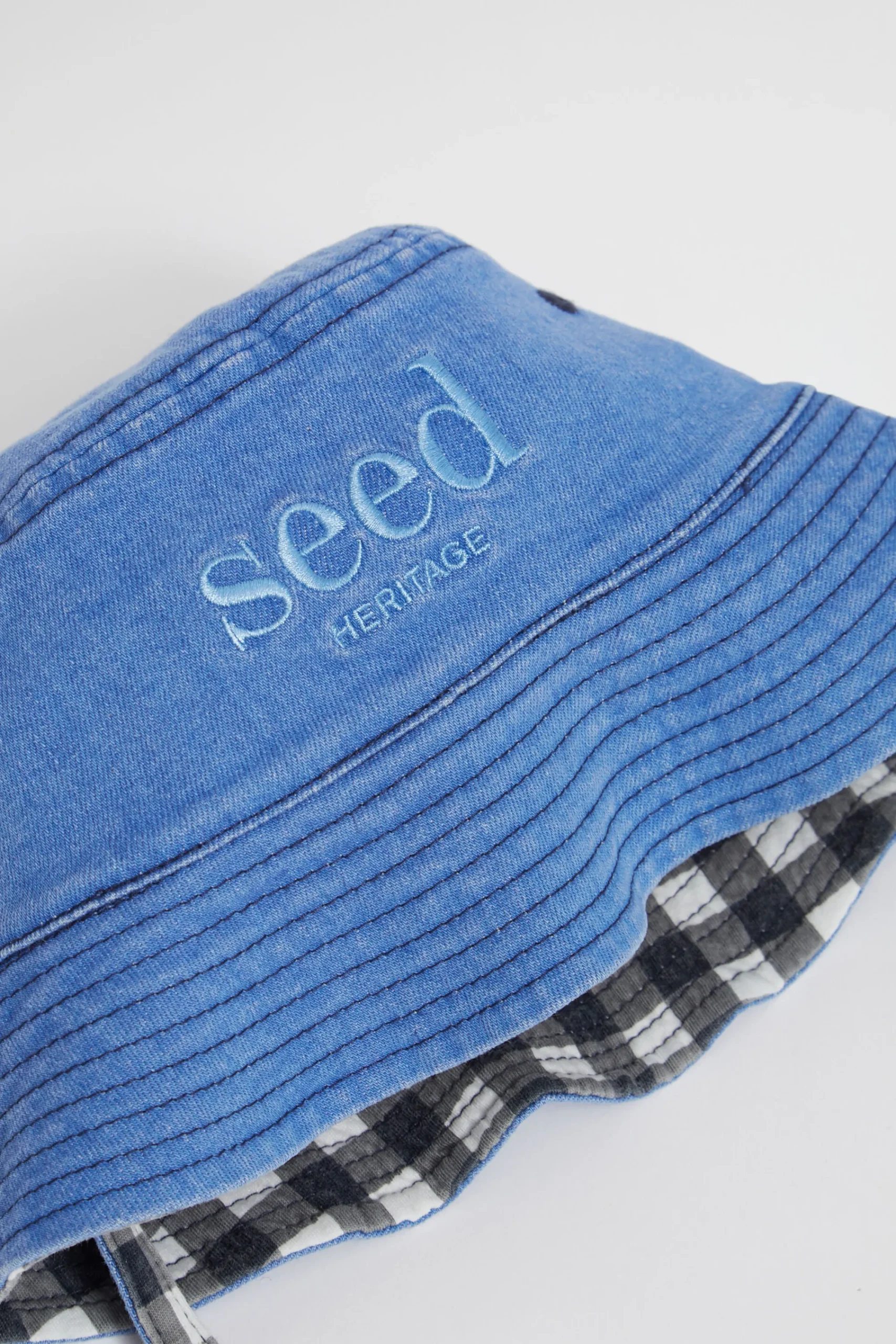 Baby Boy Seed Heritage Hats & Caps-Heritage Check Bucket Hat