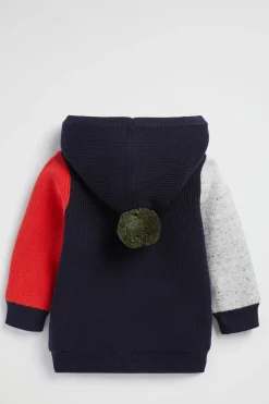 Baby Boy Seed Heritage Jackets & Vests-Hooded Cardigan