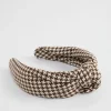 Woman Seed Heritage Hair Accessories-Houndstooth Headband
