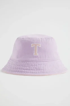 Girl Seed Heritage Hats & Beanies & Caps-Iniial Emb Bucke Ha