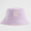 Girl Seed Heritage Hats & Beanies & Caps-Initial Emb Bucket Hat