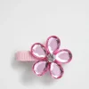 Girl Seed Heritage Hair Accessories-Jewel Flower Duck Clip