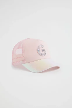 Girl Seed Heritage Hats & Beanies & Caps-Jewel Initial Cap