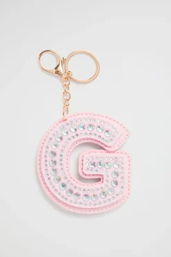 Girl Seed Heritage Keyrings-Jewel Initial Keyrin